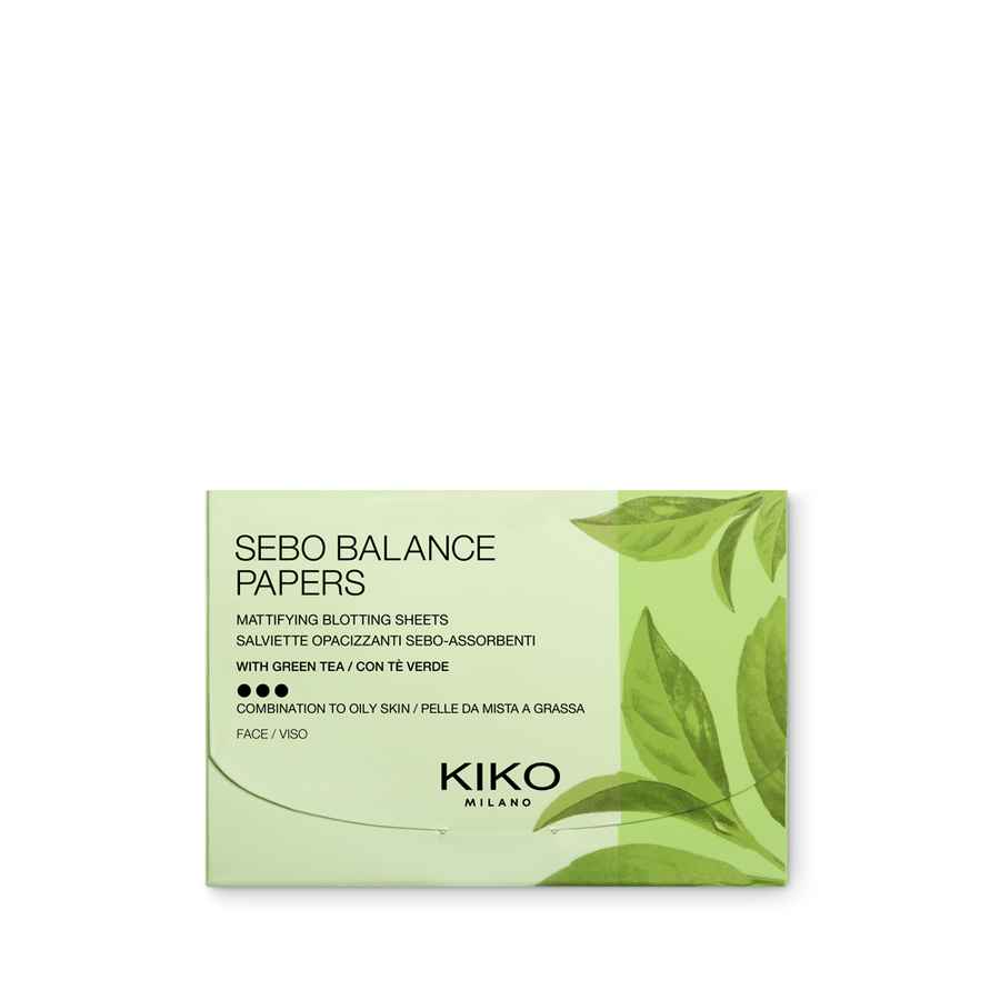

Салфетки для лица Kiko Milano Sebo balance papers, SEBO BALANCE PAPERS