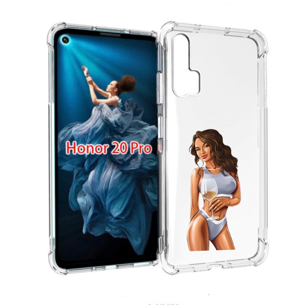 

Чехол бампер MyPads девушка-в-сером-купальнике- женский для Hono, Прозрачный, Tocco