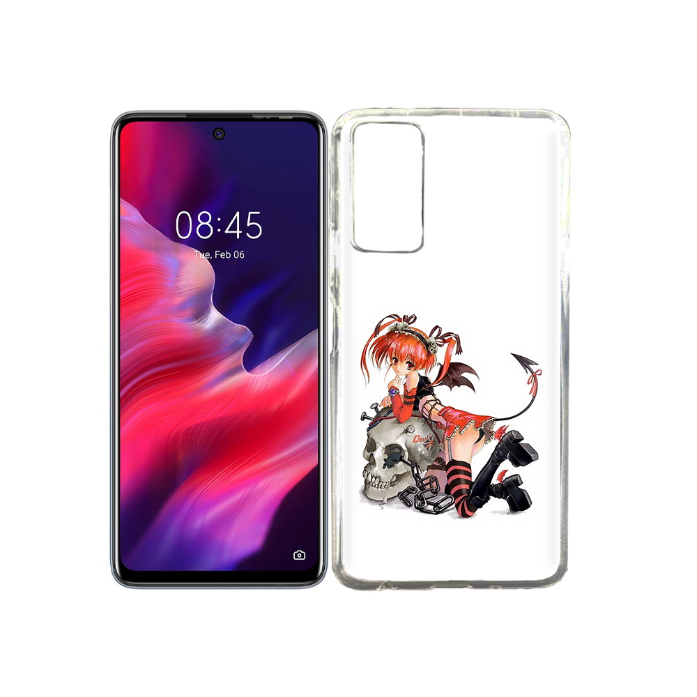 

Чехол MyPads Tocco для Tecno Pova 2 аниме, Прозрачный, Tocco