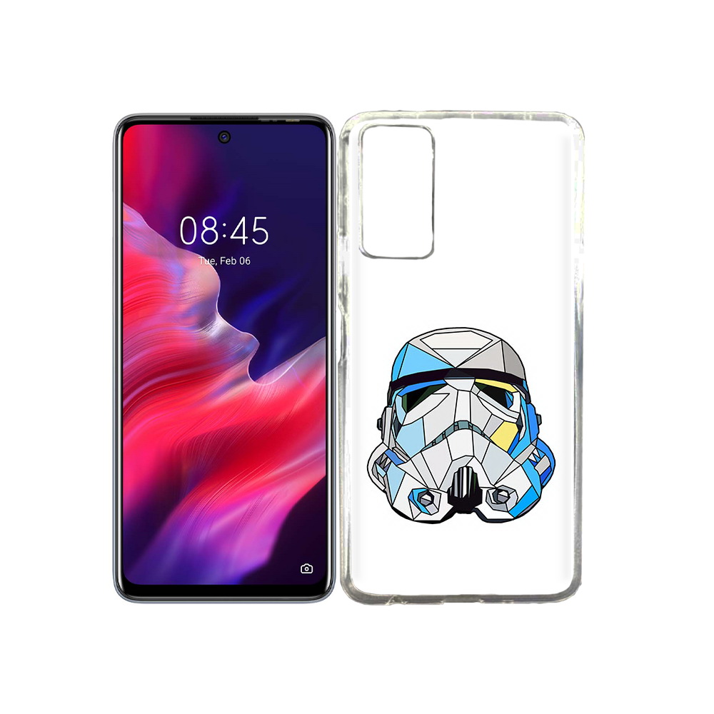 

Чехол MyPads Tocco для Tecno Pova 2 star wars дарт вейдер, Прозрачный, Tocco