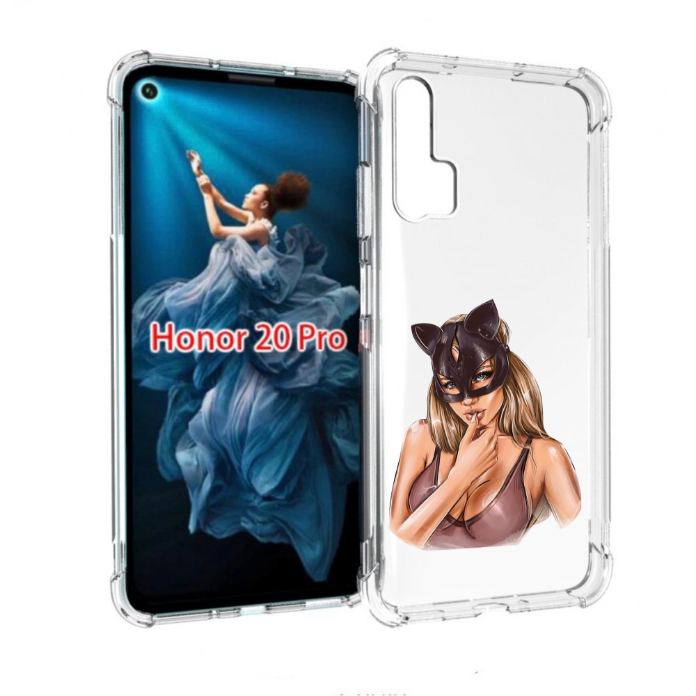 

Чехол бампер MyPads девушка-в-купальнике-с-маской-кошки женский, Прозрачный, Tocco