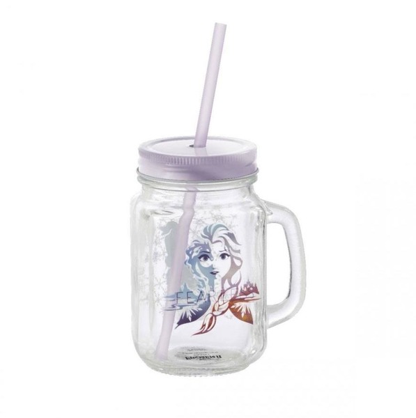 

Кружка стеклянная Funko Disney Frozen 2 Fearless Fearless Mason Jar UT-FR06284, Белый