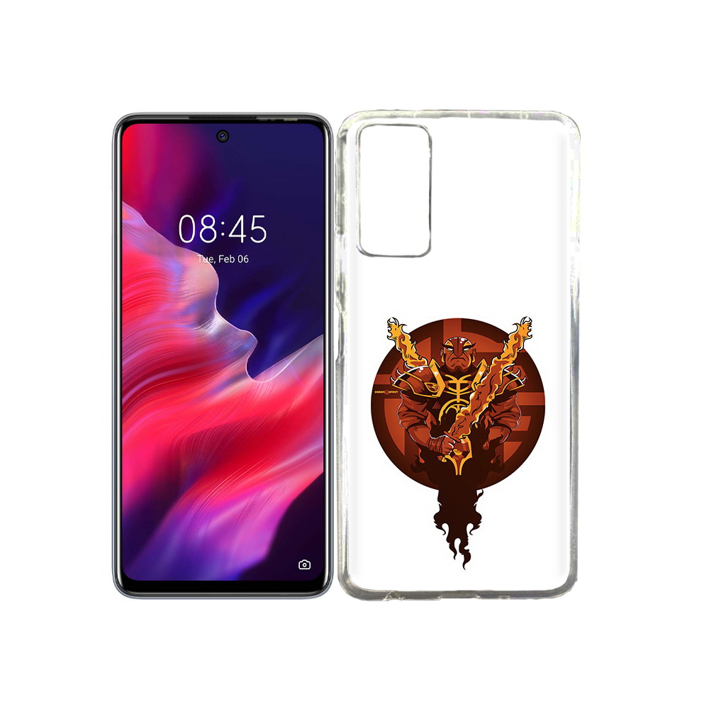 

Чехол MyPads Tocco для Tecno Pova 2 ember spirit, Прозрачный, Tocco