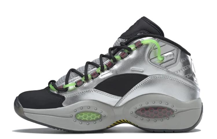 

Кроссовки унисекс Reebok Minion x Question Gru серебристые 40 EU, Серебристый, Minion x Question Gru