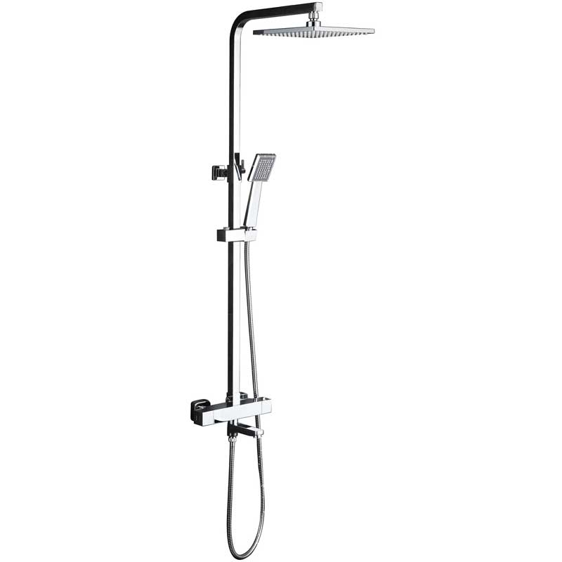 

Душевая система с термостатом Timo Tetra-thermo SX-0169/00 хром, Серебристый