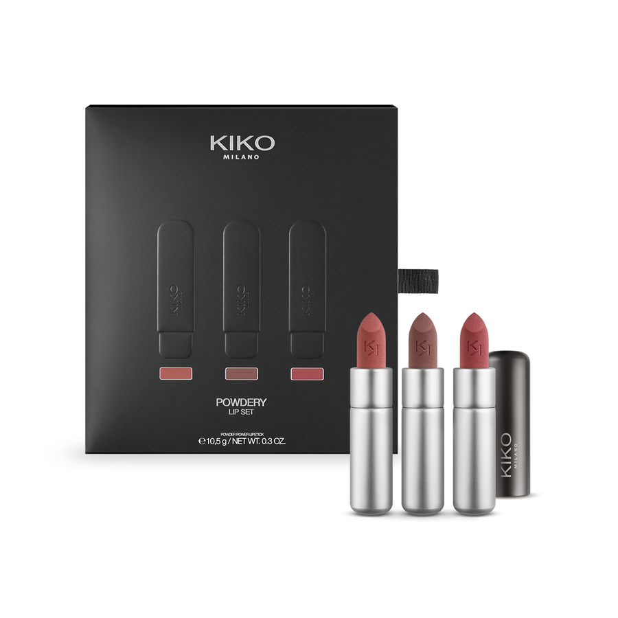 Набор Kiko Milano Powdery lip set 162 г