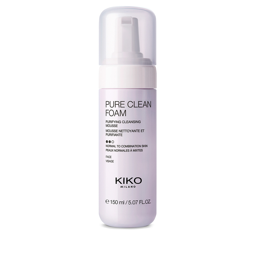 

Мусс Kiko Milano Pure clean foam 150 мл, PURE CLEAN FOAM