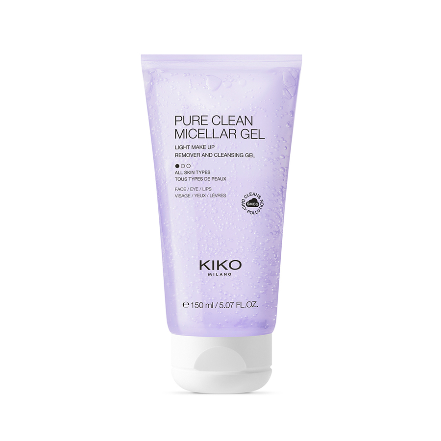 

Мицеллярная вода Kiko Milano Pure clean micellar gel 150 мл, PURE CLEAN MICELLAR GEL