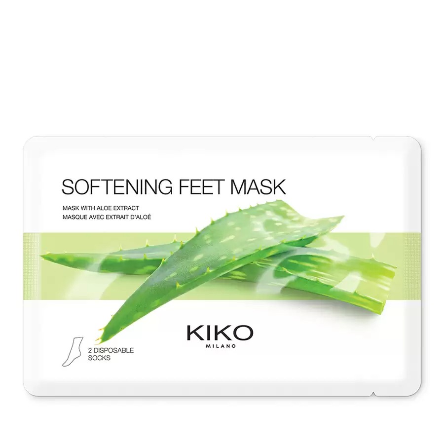 фото Маска для ног и ногтей kiko milano softening feet mask