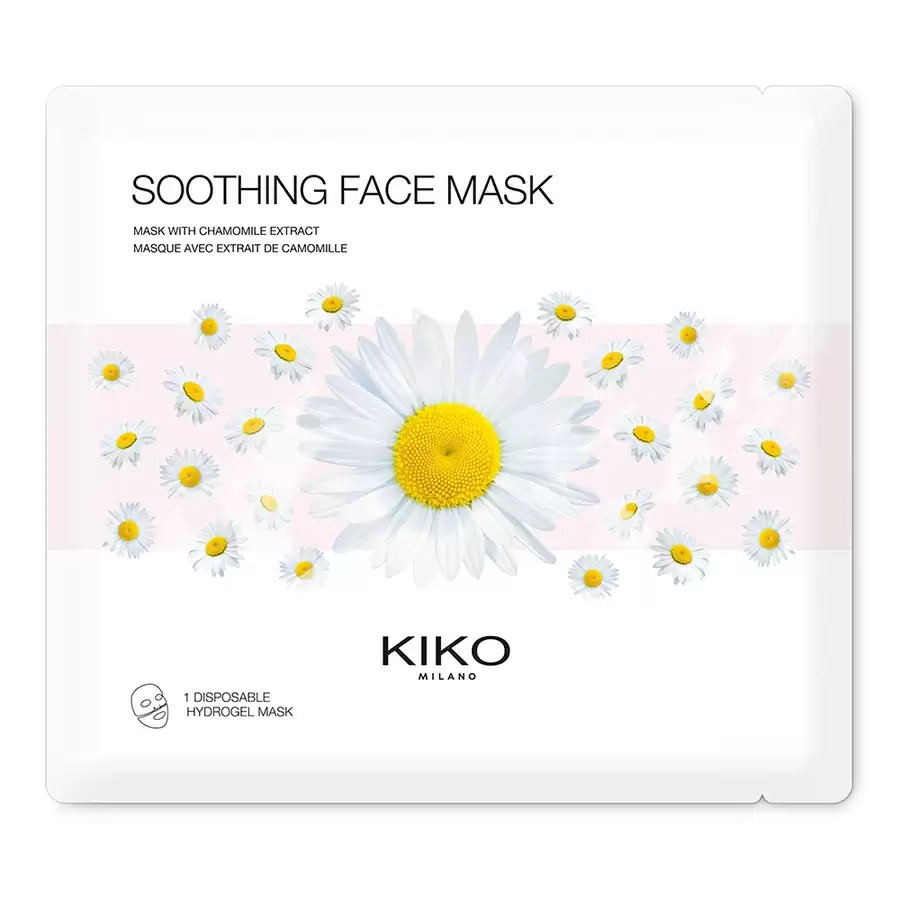 Маска для лица Kiko Milano Soothing face mask пудра kiko milano universal veil translucent finishing powder 9 7 г