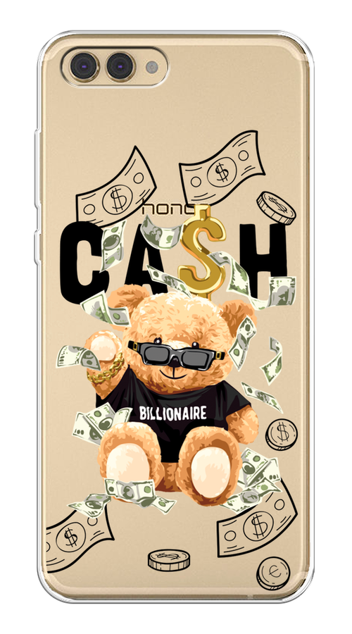 

Чехол на Honor V10 (View 10) "Big cash", Черный;серый;бежевый, 65150-6