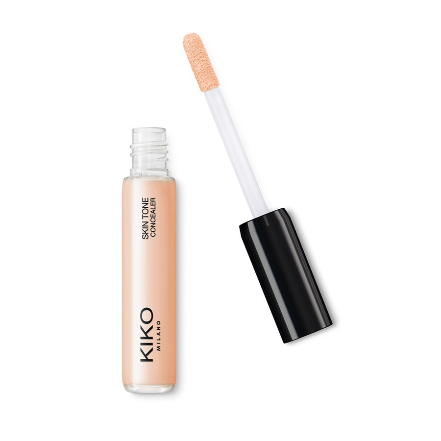 Консилер Kiko Milano Skin tone concealer 03 Light Beige 3.5 мл жидкий консилер traceless perfecting foundation c0601 01 nude 5 мл