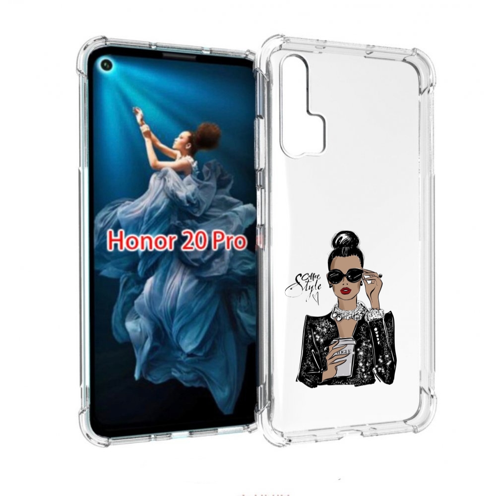 

Чехол бампер MyPads девушка в черных очках в пиджаке для Honor 2, Прозрачный, Tocco