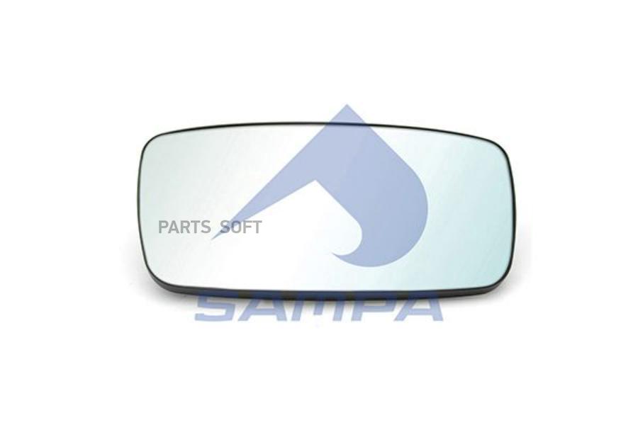 SA051.129 стекло зеркала с обогревом 363х177 DAF XF105/XC 01>/CF 05>