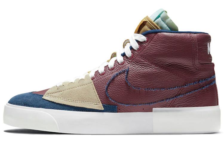 

Кеды унисекс Nike Blazer Edge team red бордовые 43 EU, Бордовый, Blazer Edge team red