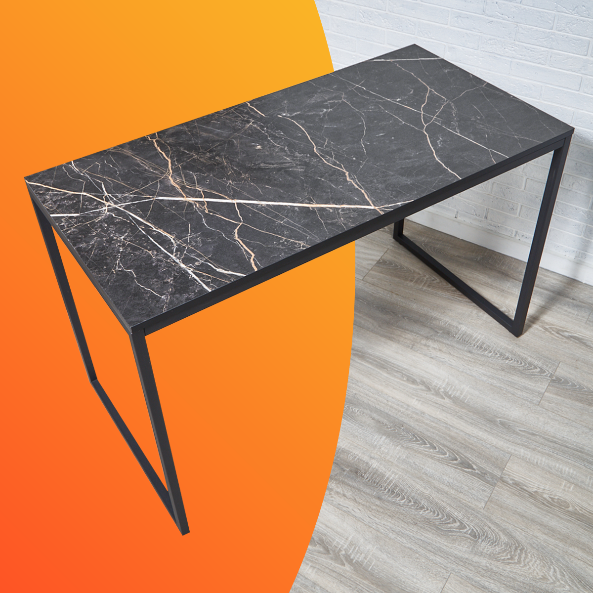 Стол письменный компьютерный Kromland, 120х60х75 см, Файерстоун