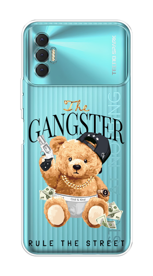 

Чехол на Tecno Spark 8P "The Gangster", Бежевый;серый;черный, 301450-6