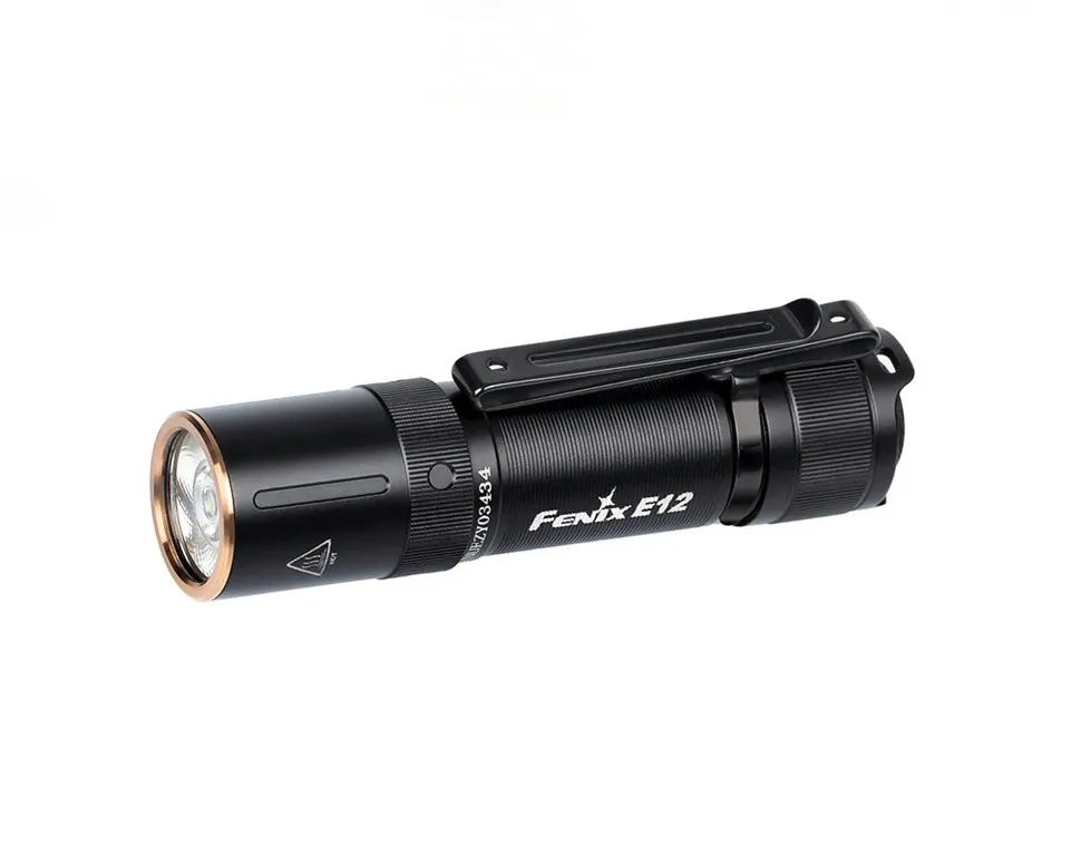 

Фонарь Fenix E12 V2.0, 1 x AA, 68 метров, 160 люмен, Черный, E12 V2.0