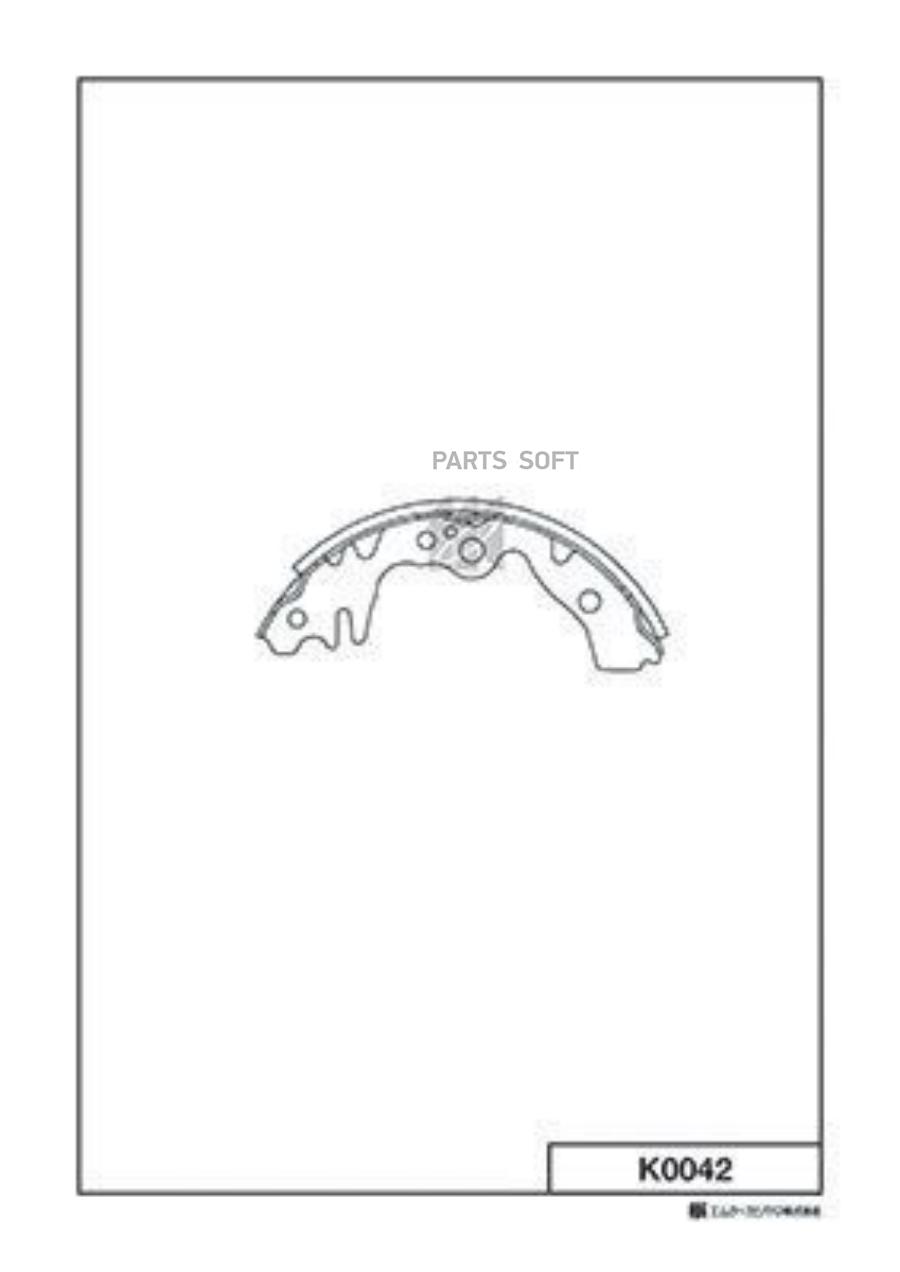

Колодки Тормозные Барабанные Daihatsu Gran Move K0042 Kashiyama арт. K0042