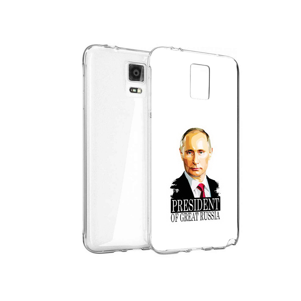 

Чехол MyPads Tocco для Samsung Galaxy Note 4 Володька, Прозрачный, Tocco