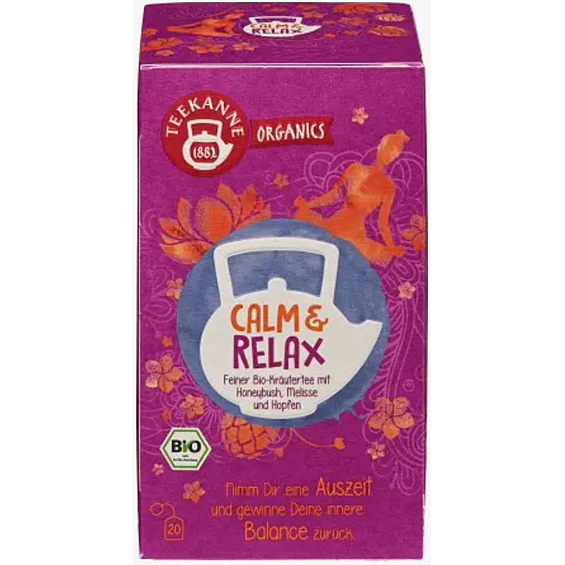 

Чай в пакетиках Teekanne Calm & Relax Спокойствие и Расслабление, 20 пакетиков