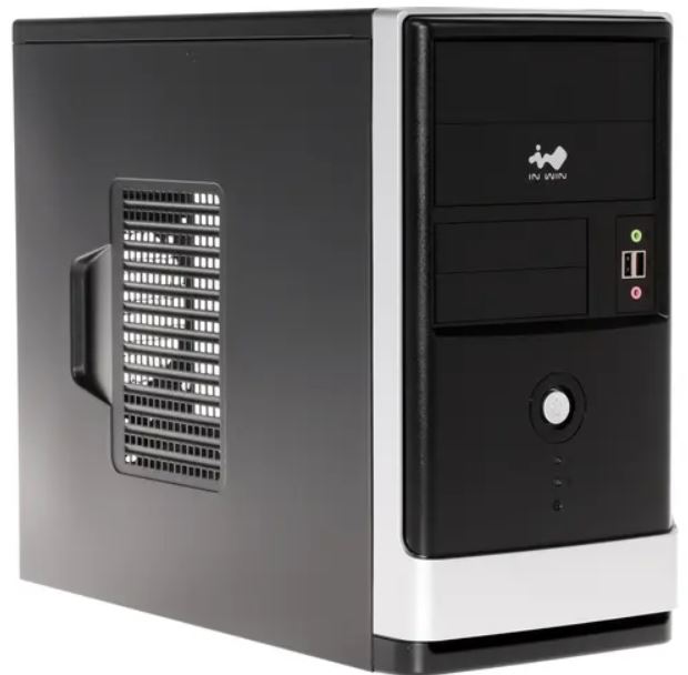 

InWin Корпус microATX InWin EMR002 400 Вт чёрный серый, 6150885