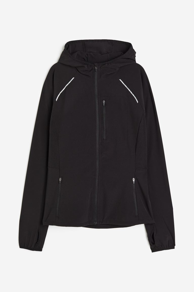 

Ветровка женская H&M 1129971001 черная XS (доставка из-за рубежа), Черный, 1129971001