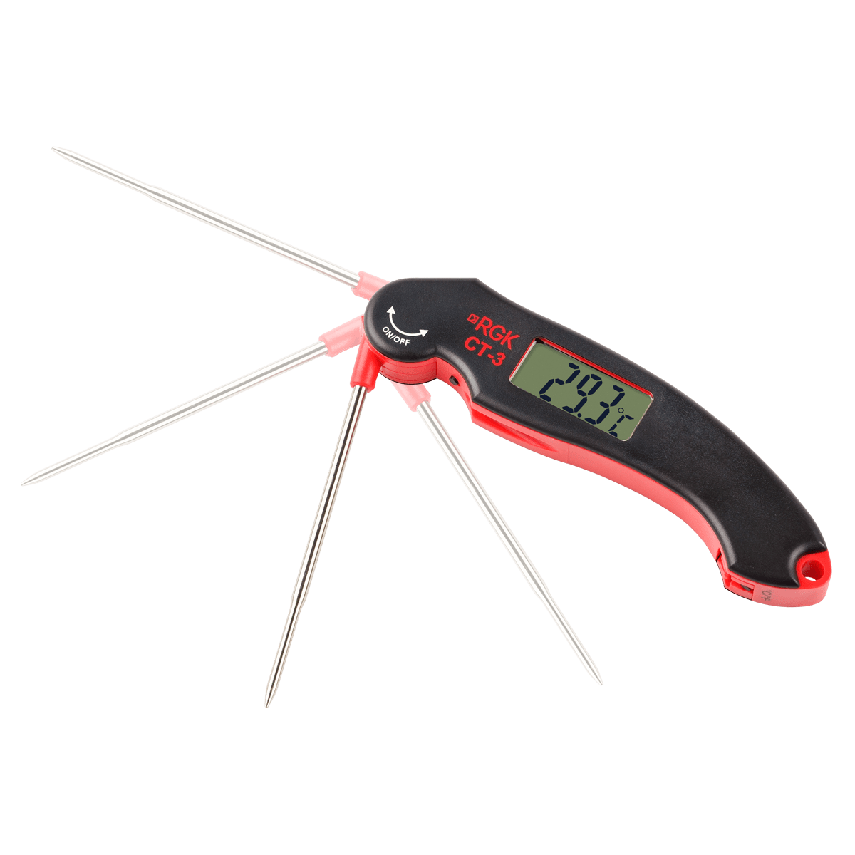 Контактный термометр RGK CT-3 для складного ножа кожа