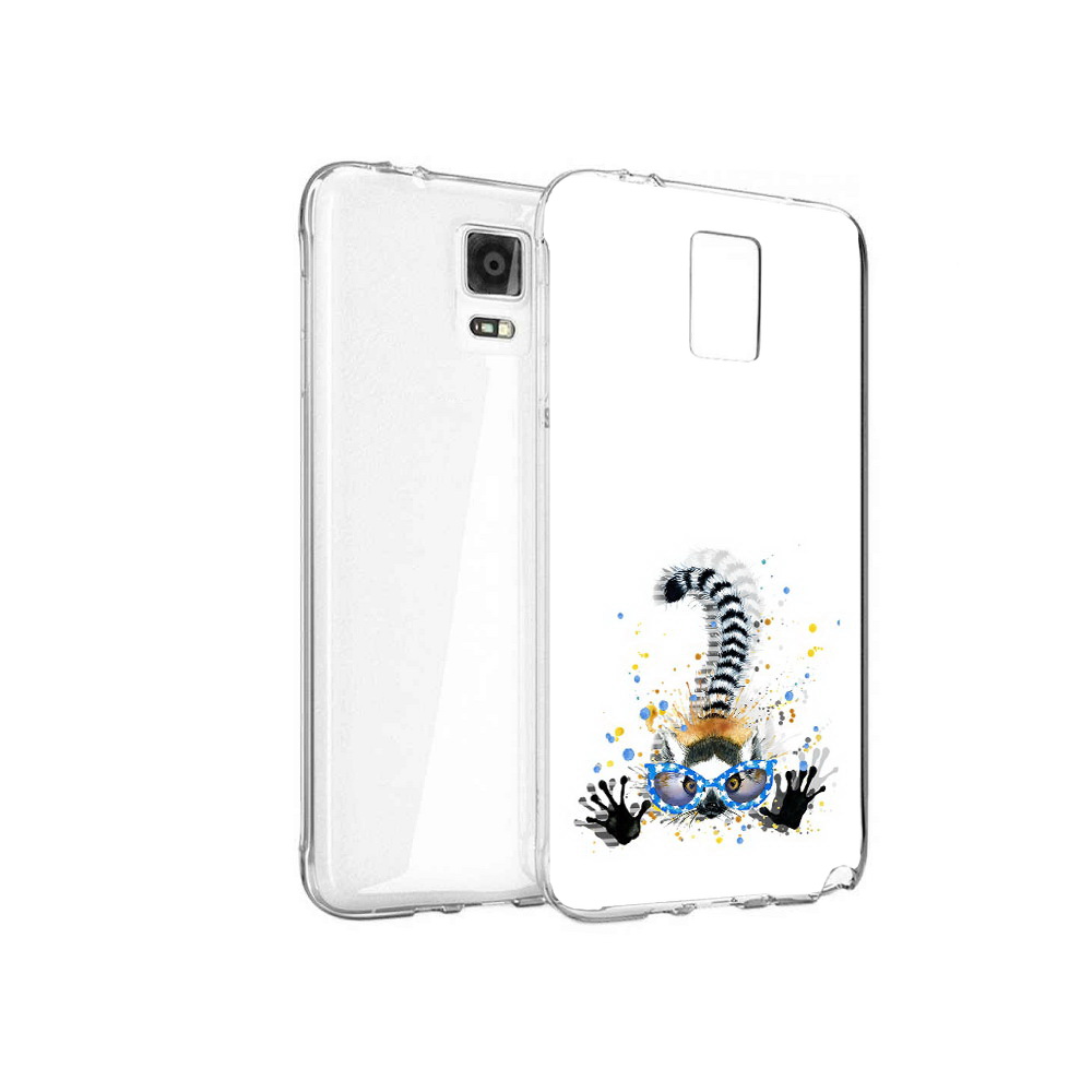 

Чехол MyPads Tocco для Samsung Galaxy Note 4 лямур, Прозрачный, Tocco