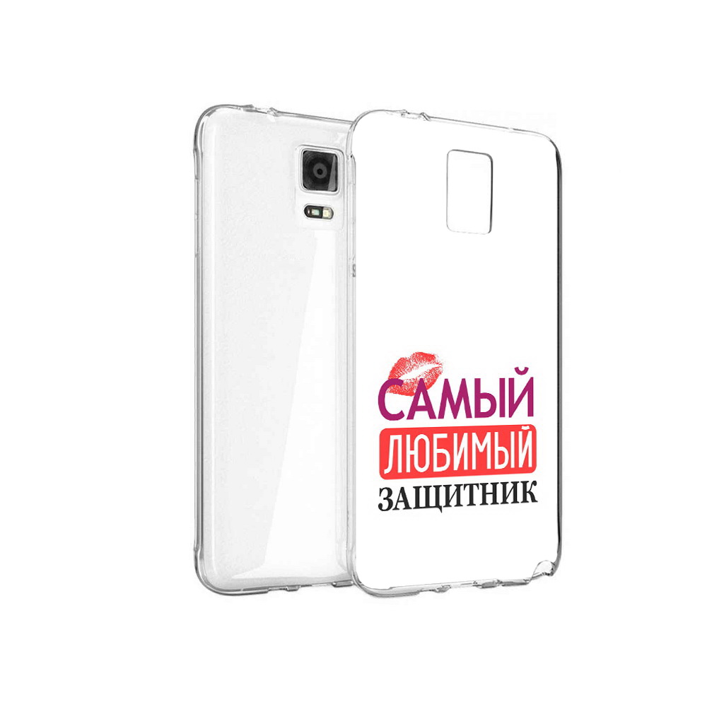 

Чехол MyPads Tocco для Samsung Galaxy Note 4 любимый защитник, Прозрачный, Tocco