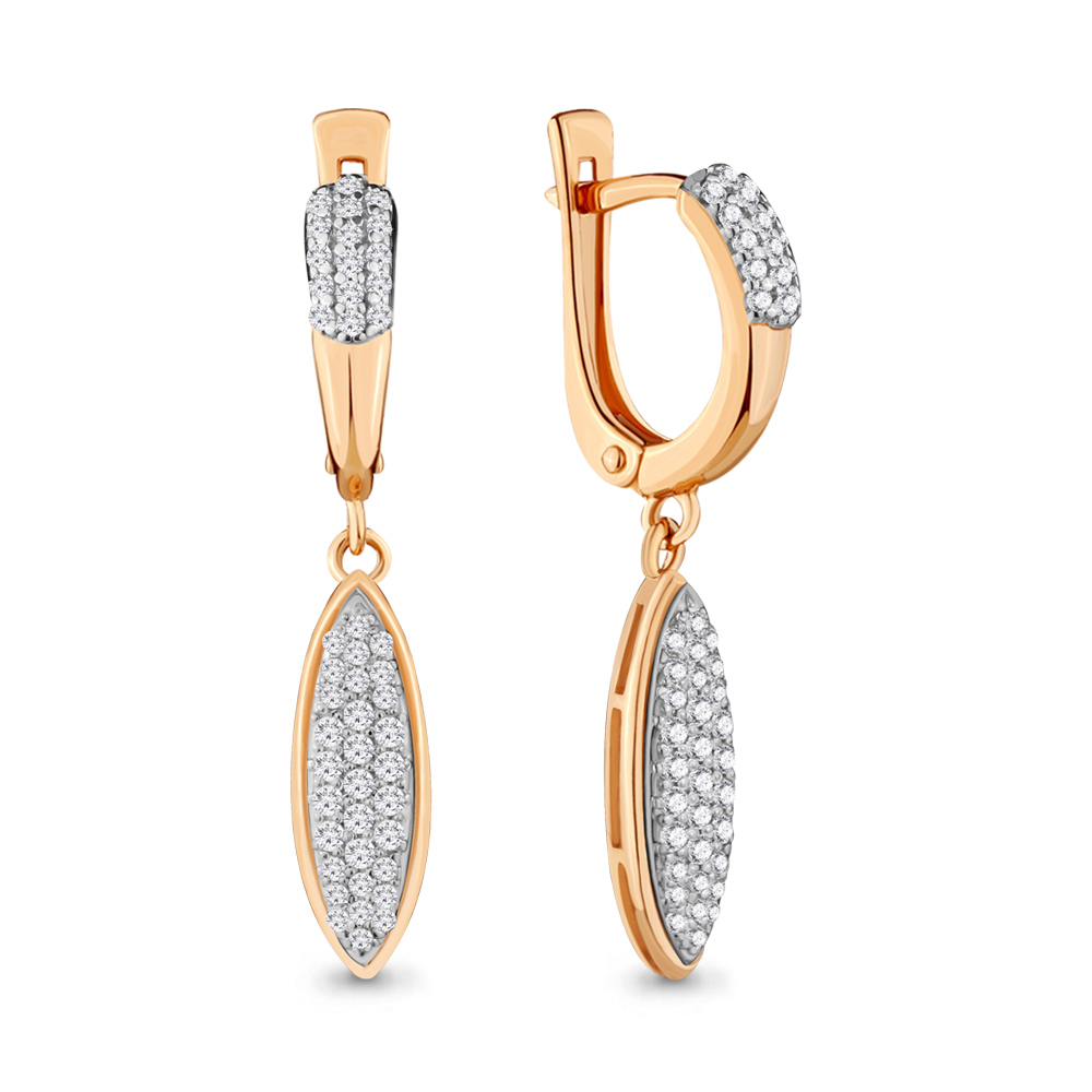 

Серьги из красного золота с бриллиантом Aquamarine Aquamarine 940131Ак_585_кз, 940131Ак_585_кз