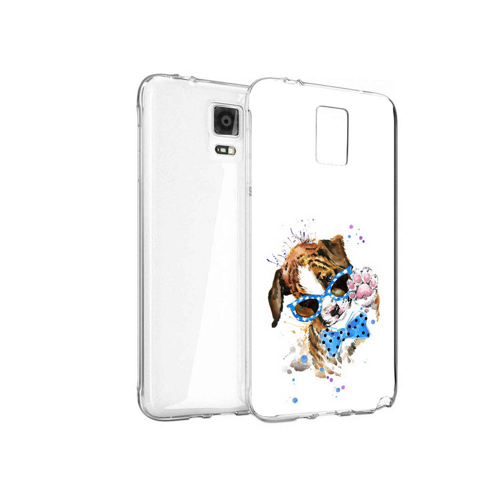 

Чехол MyPads Tocco для Samsung Galaxy Note 4 лапочка, Прозрачный, Tocco