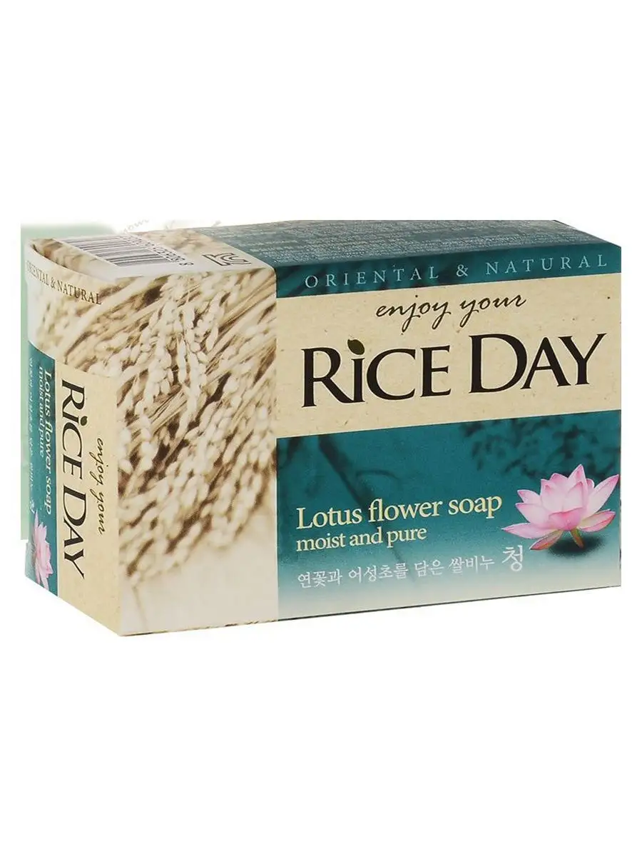 

LION Riceday Soap (Cheong) 100g Мыло туалетное с экстрактом лотоса 2 шт