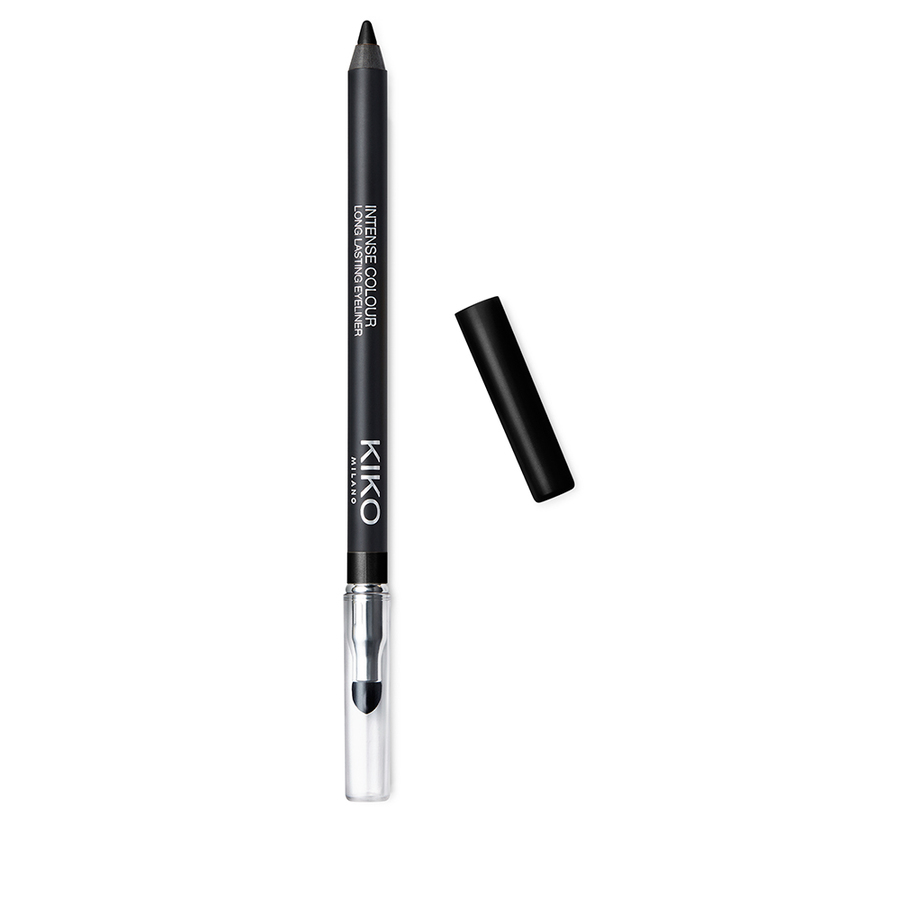 Карандаш для глаз Kiko Milano Intense colour long lasting eyeliner 16 Black 1.2 г карандаш для губ 7 days b colour стойкий тон 101 1 3 г