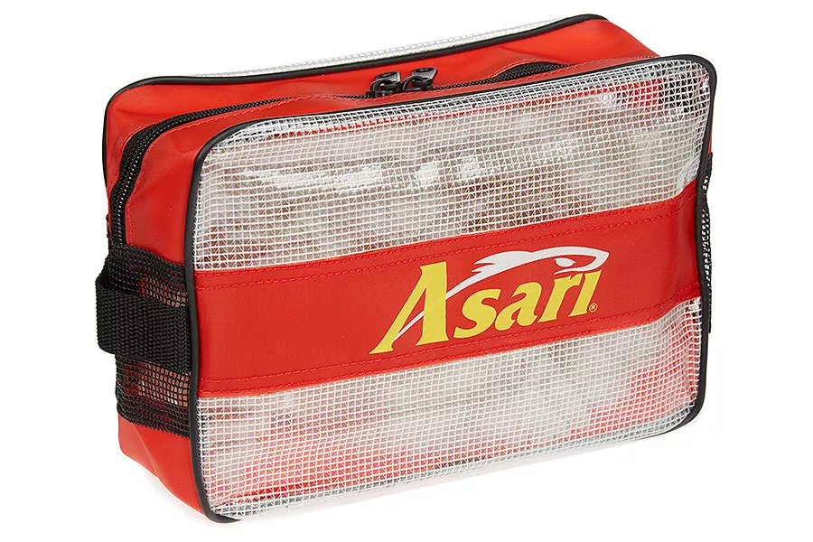 Сумка для снастей ASARI 8201, цвет красный, размер Small