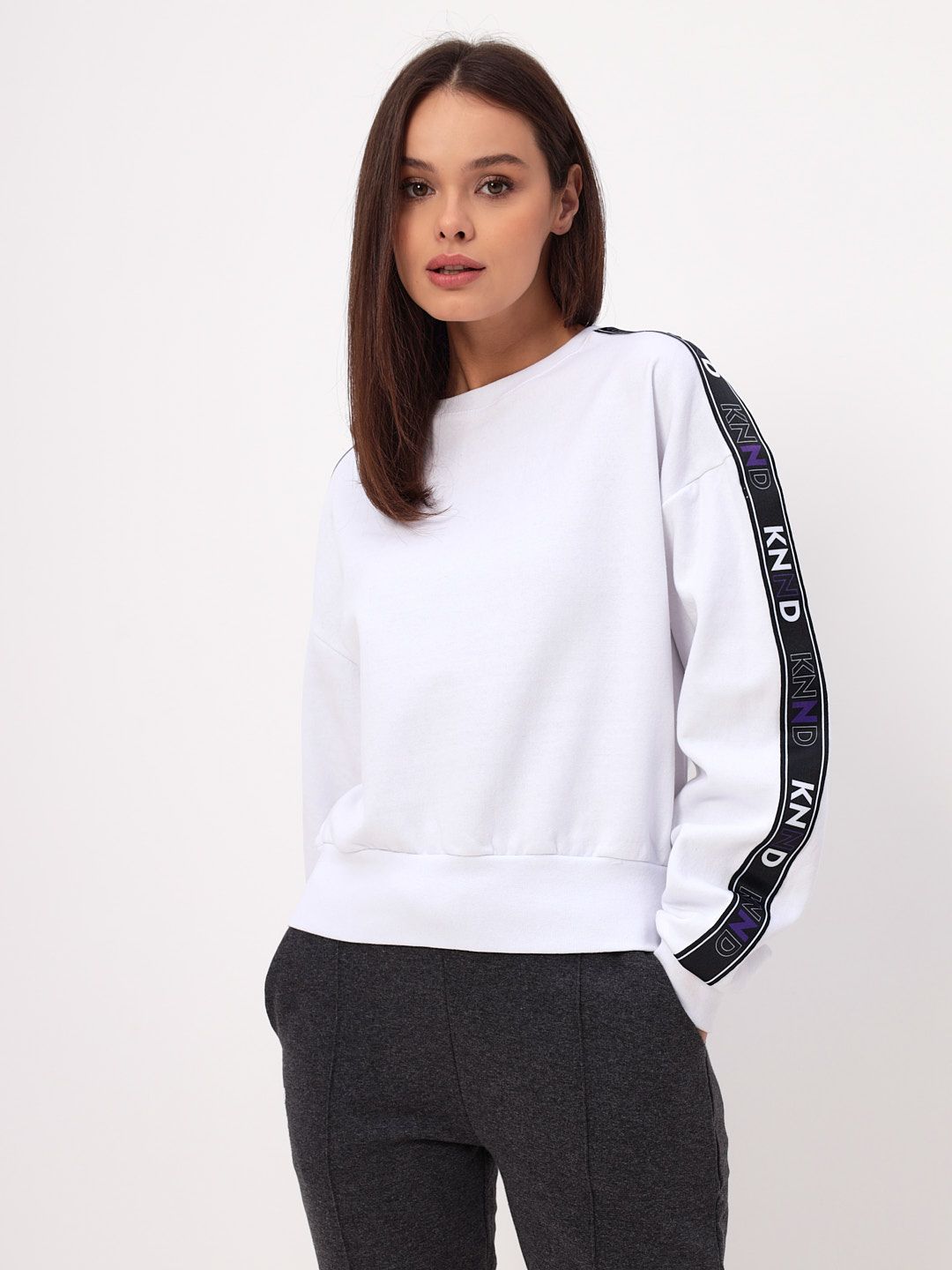 

Свитшот женский KATHARINA KROSS 01-00012720 белый XS, 01-00012720