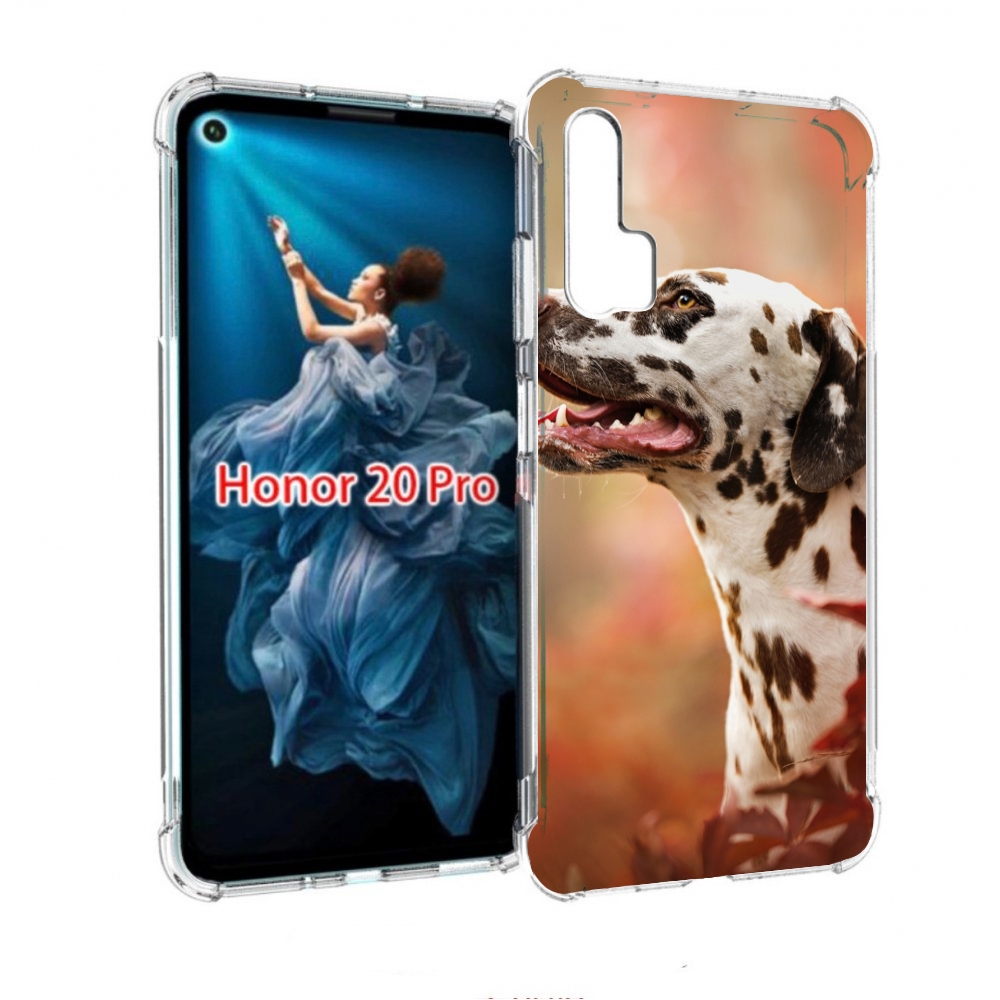 

Чехол бампер MyPads далматин для Honor 20 Pro противоударный, Прозрачный, Tocco