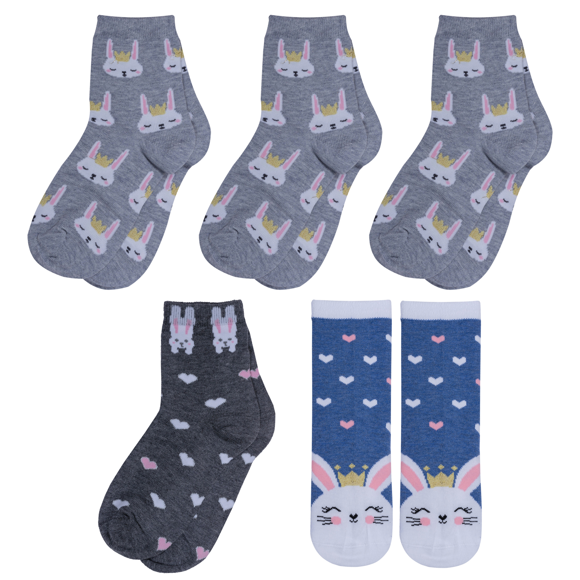 

Носки детские Rusocks 5-Д3-13055 цв. серый; синий р. 14-16, 5-Д3-13055
