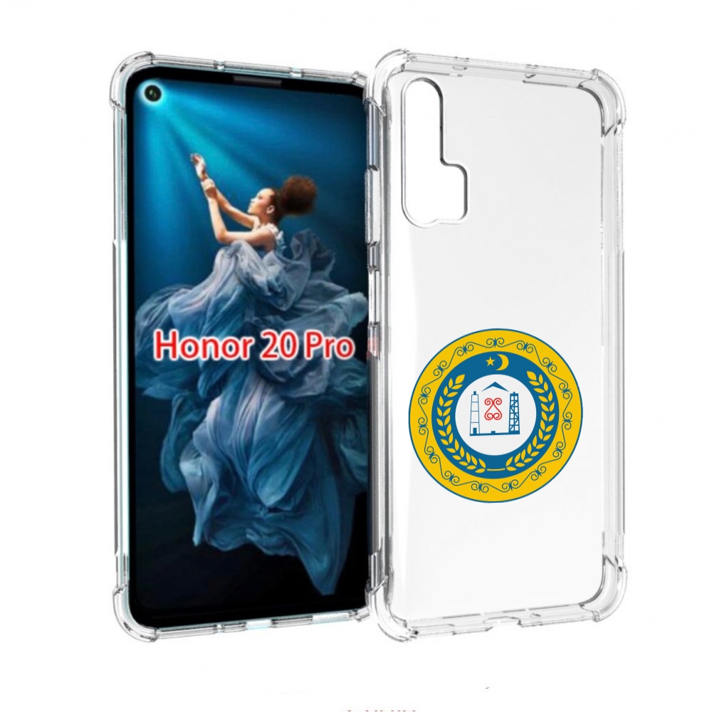 

Чехол бампер MyPads герб-чечня для Honor 20 Pro противоударный, Прозрачный, Tocco