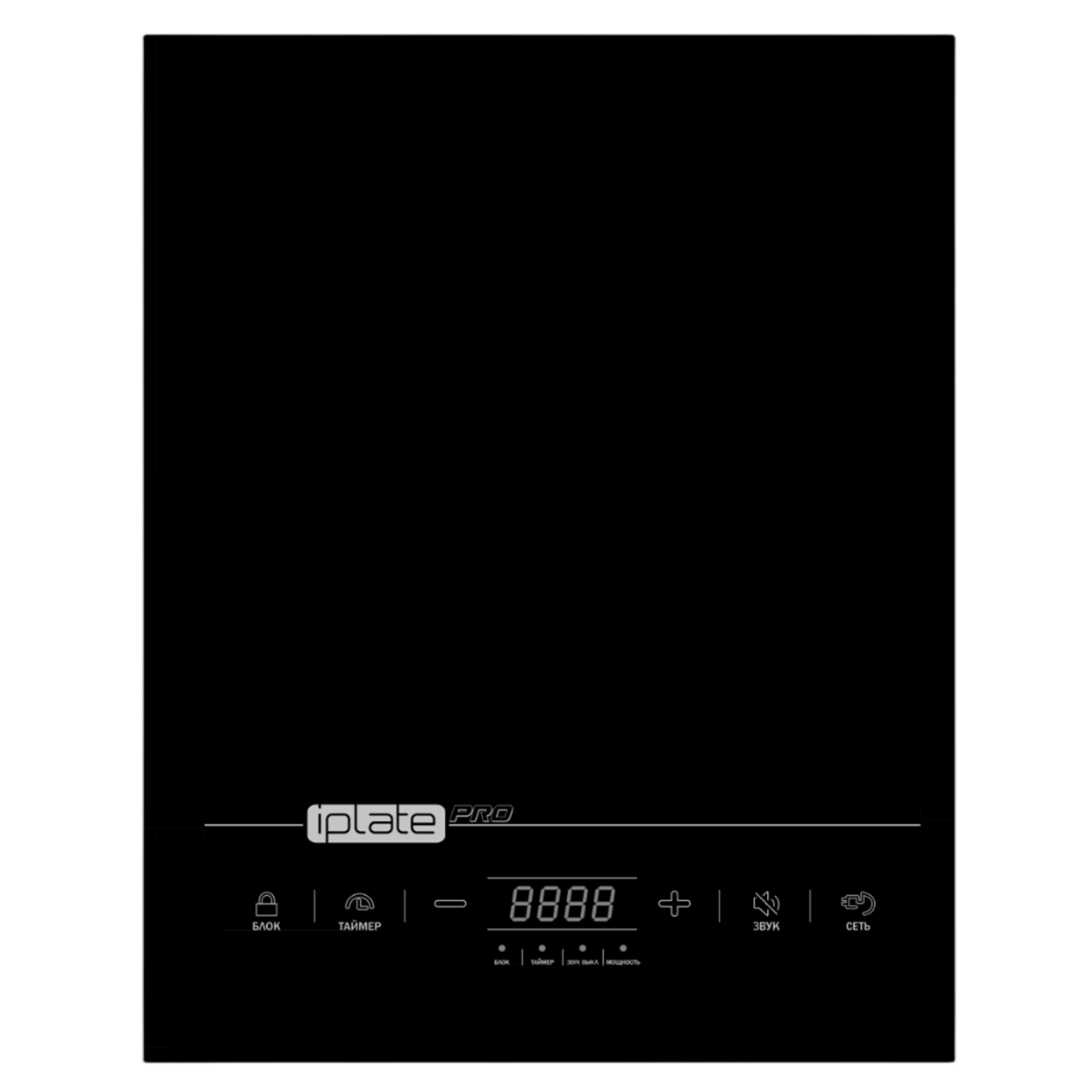 Настольная электрическая плита Iplate t24-pro Black пневмогайковерт 1 2 eco aiw 1500s 1300 1700 нм закр откр 3 ступени крут мом twin hammer 7000 об мин композитный корпус