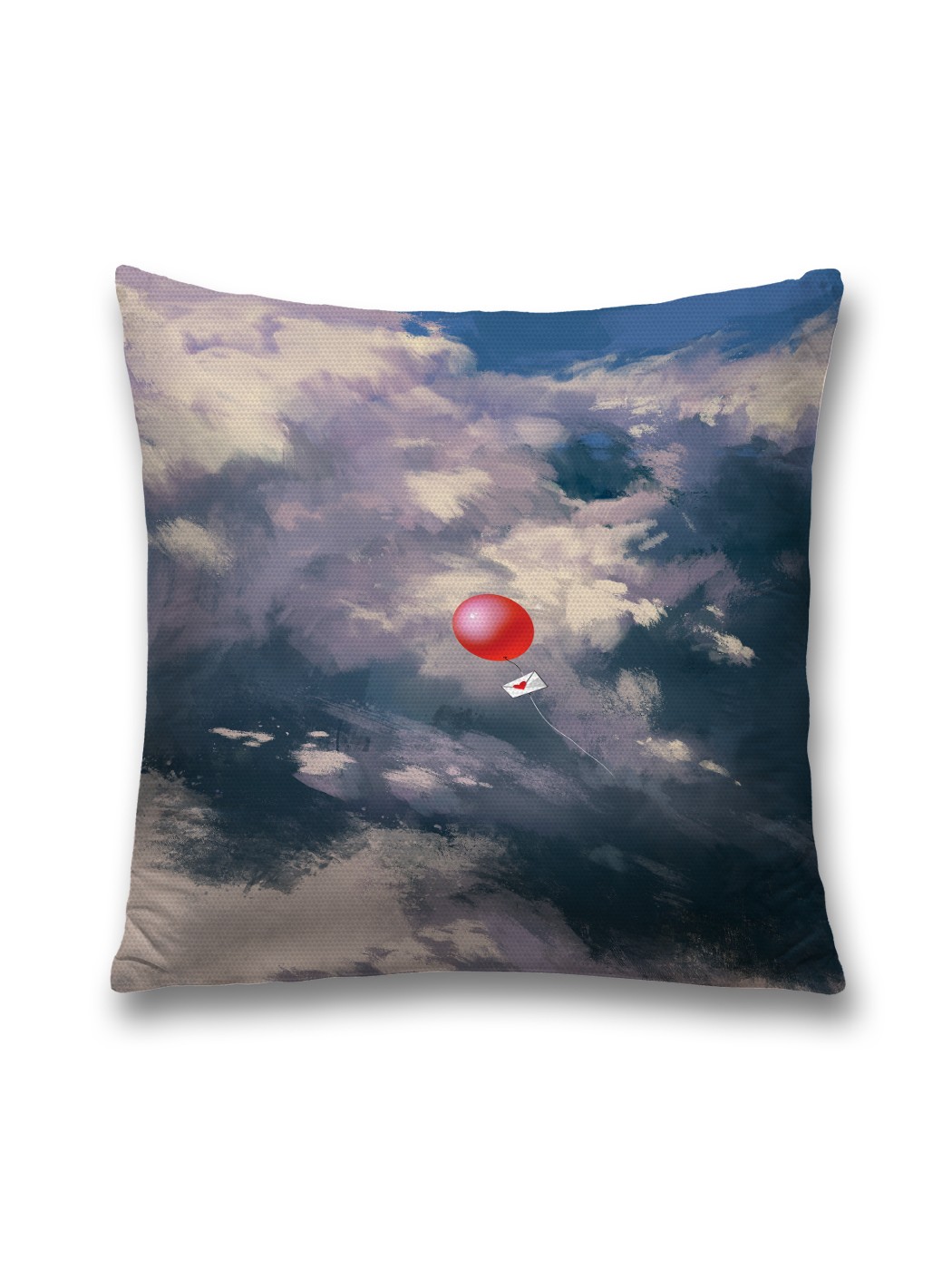 фото Наволочка декоративная joyarty "шар стремится в космос" на молнии, 45x45 см