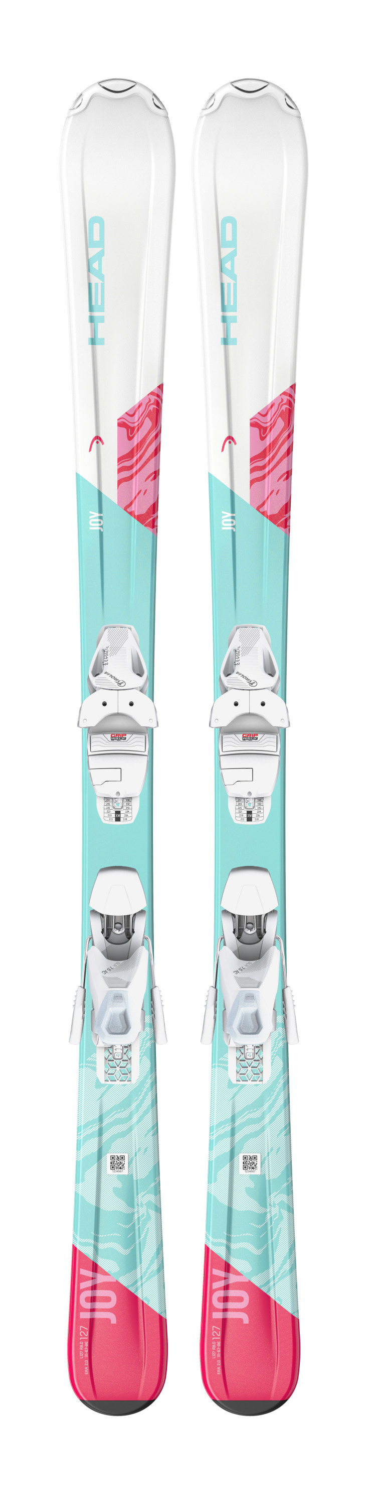 Комплект горных лыж Head 20-21 Joy SLR Pro+SLR 7.5 GW AC Brake 78 [H] white/mint 127