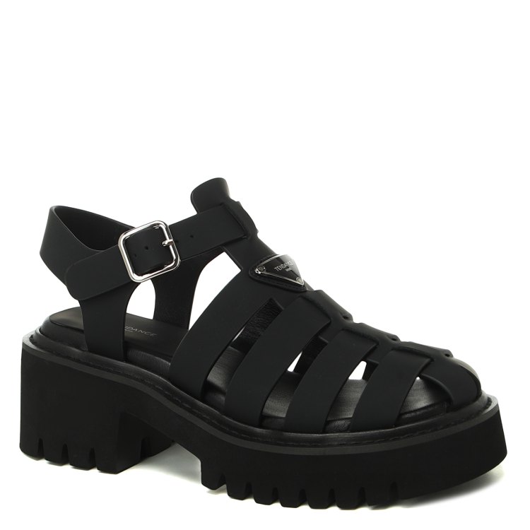 

Сандалии женские Tendance GD2286-3 черные 37 EU, Черный, GD2286-3