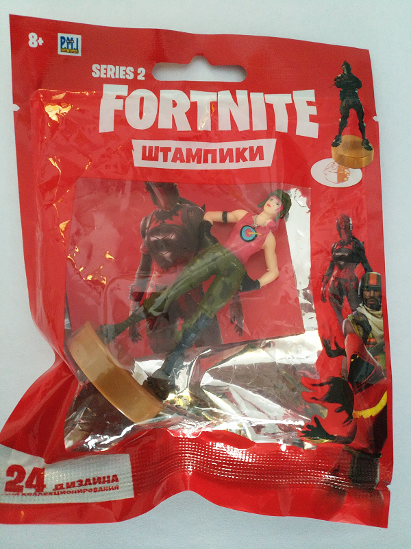 Фигурка Fortnite Штампик 7 5 см BULLSEVE FOR5205