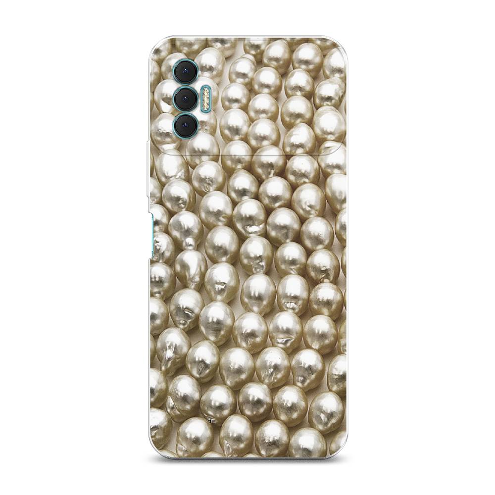 

Чехол для Tecno Spark 8P "Жемчуг", Бежевый, 301450-3