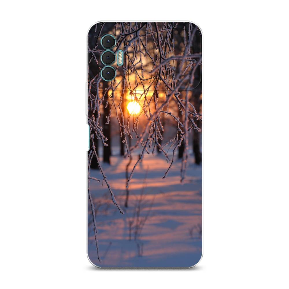 

Чехол для Tecno Spark 8P "Зима 7", Оранжевый;розовый;черный, 301450-2