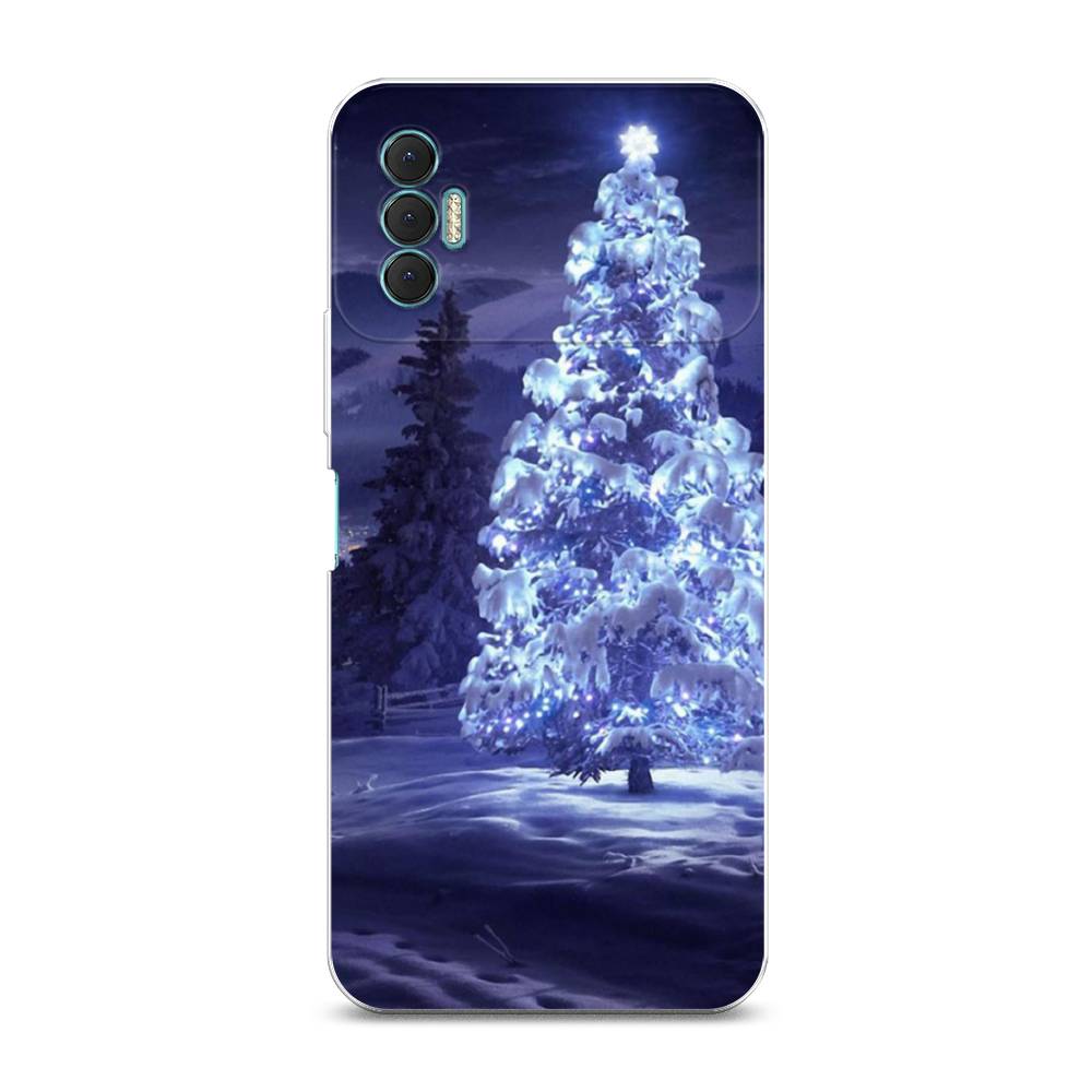 

Чехол для Tecno Spark 8P "Зима 4", Синий;черный;белый, 301450-2