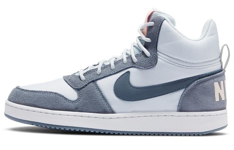 

Кеды унисекс Nike Court Borough Mid Prem серые 35.5 EU, Серый, Court Borough Mid Prem