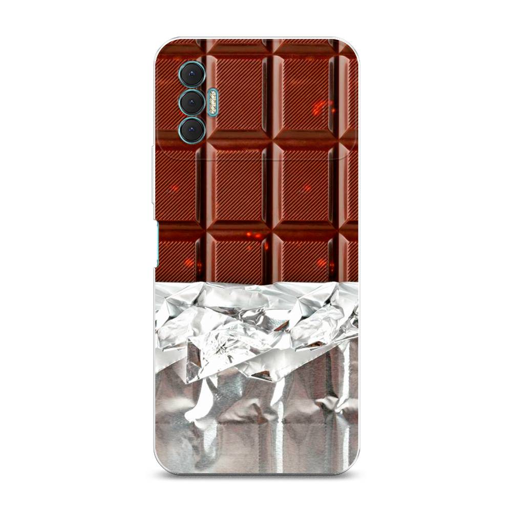 

Чехол для Tecno Spark 8P "Шоколад в обертке", Коричневый, 301450-6