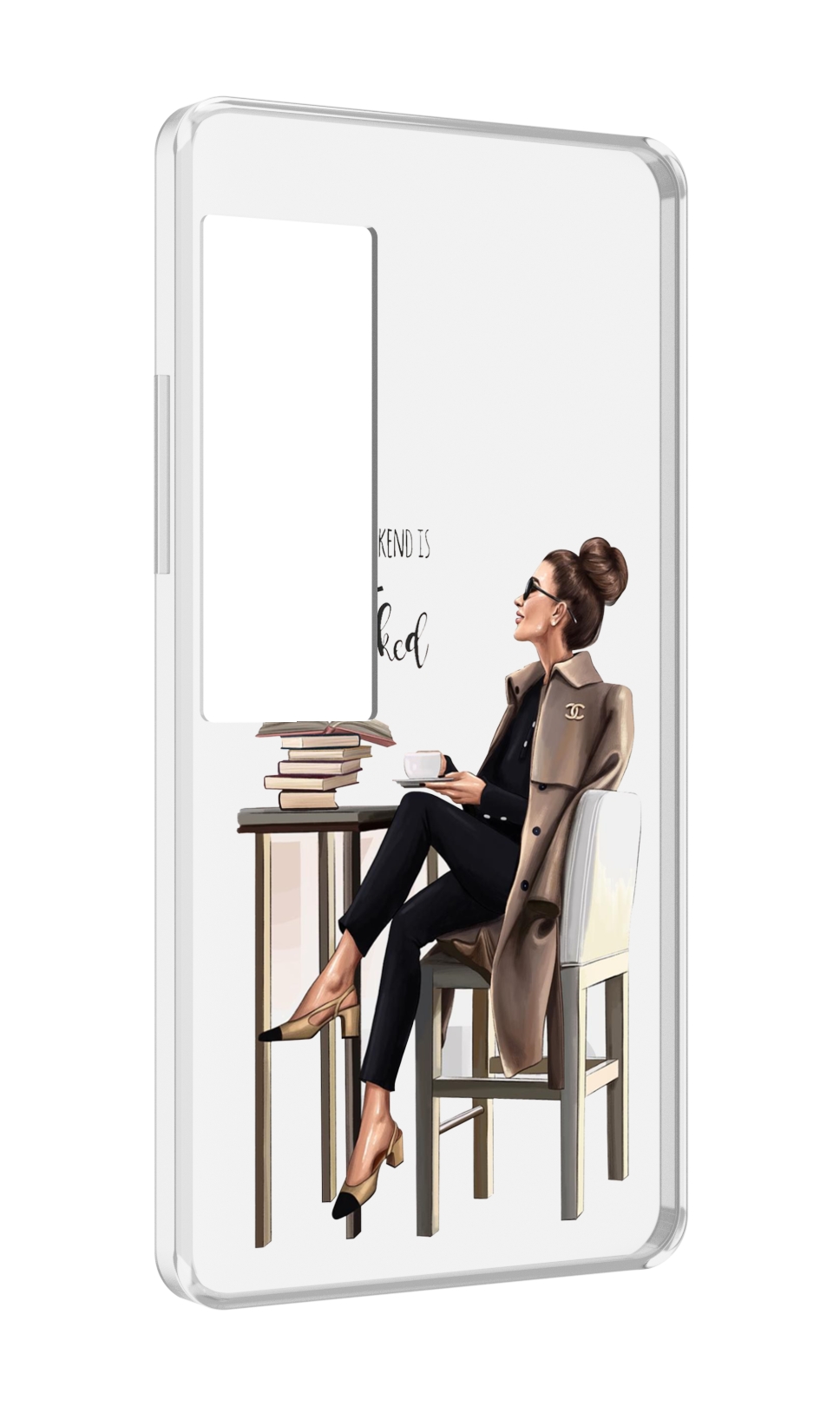

Чехол MyPads Девушка-в-кофейне для Meizu Pro 7 Plus, Прозрачный, Tocco